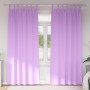 Cortinas con cortinas 2 pcs Morado Poliéster