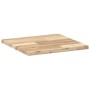 Tablero de mesa cuadrado madera maciza de acacia 40x40x2 cm