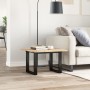 Tablero de mesa cuadrado madera maciza de acacia 60x60x2 cm