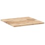 Tablero de mesa cuadrado madera maciza de acacia 60x60x2 cm