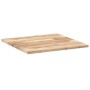 Tablero de mesa cuadrado madera maciza de acacia 60x60x2 cm