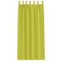 Cortinas con cortinas 2 pcs Verde manzana 260x140cm Poliéster