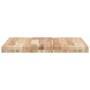 Tablero de mesa cuadrado madera maciza acacia 60x60x4 cm