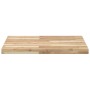 Tablero de mesa cuadrado madera maciza acacia 70x70x4 cm