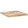 Tablero de mesa cuadrado madera maciza acacia 70x70x4 cm