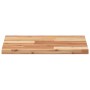 Tablero de mesa cuadrado madera maciza de acacia 40x40x2 cm