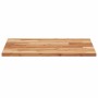 Tablero de mesa cuadrado madera maciza de acacia 60x60x2 cm