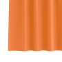 Cortinas con cortinas 2 pcs Naranja brillante Poliéster