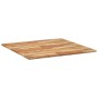 Tablero de mesa cuadrado madera maciza acacia 90x90x2 cm