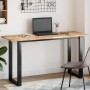 Tablero de mesa rectangular madera maciza acacia 120x50x2 cm