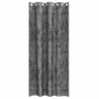 Cortina con cortinas 2 pcs Gris 225 x 140 cm Terciopelo