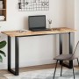 Tablero de mesa rectangular madera maciza acacia 160x50x2 cm