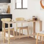 Tablero de mesa rectangular madera maciza acacia 160x50x2 cm