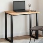 Tablero de mesa rectangular madera maciza acacia 80x60x2 cm