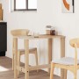 Tablero de mesa rectangular madera maciza acacia 80x60x2 cm