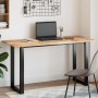 Tablero de mesa rectangular madera maciza acacia 140x60x2 cm