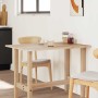 Tablero de mesa rectangular madera maciza acacia 80x70x2 cm