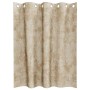Cortina con cortinas 2 pcs Crema 140 x 140 cm Terciopelo