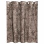 Cortina con cortinas 2 pcs Capuchino 140 x 140 cm Terciopelo