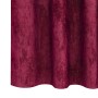 Cortina 2 pcs Rojo vino tinto 245 x 140 cm Terciopelo
