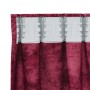 Cortina con cortinas 2 pcs Rojo vino 260 x 140 cm Terciopelo
