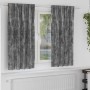 Cortina con cortinas 2 pcs Gris 175 x 140 cm Terciopelo