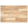 Tablero de mesa rectangular madera maciza acacia 120x50x4 cm