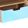 Mueble para TV de madera maciza de mango 110x35x48 cm de vidaXL, Muebles TV - Ref: Foro24-286484, Precio: 148,18 €, Descuento: %