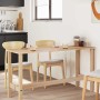 Tablero de mesa rectangular madera maciza acacia 120x60x2 cm