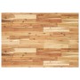 Tablero de mesa rectangular madera maciza de acacia 120x70x2 cm