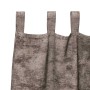 Cortina con cortinas 2 pcs Capuchino 260 x 140 cm Terciopelo