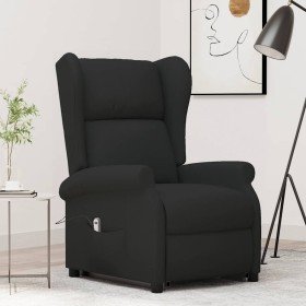 Sillón elevable tela negro Sillón elevable tela negro