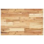 Tablero de mesa rectangular madera maciza acacia 140x50x4 cm