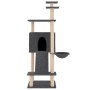 Katzenkratzbaum mit dunkelgrauen Sisalstämmen, 153 cm von vidaXL, Katzenmöbel - Ref: Foro24-171752, Preis: 57,28 €, Rabatt: %