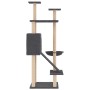 Katzenkratzbaum mit dunkelgrauen Sisalstämmen, 153 cm von vidaXL, Katzenmöbel - Ref: Foro24-171752, Preis: 57,28 €, Rabatt: %