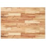 Tablero de mesa rectangular madera maciza acacia 80x70x4 cm