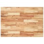 Tablero de mesa rectangular madera maciza acacia 100x70x4 cm