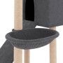 Katzenkratzbaum mit dunkelgrauen Sisalstämmen, 153 cm von vidaXL, Katzenmöbel - Ref: Foro24-171752, Preis: 57,28 €, Rabatt: %
