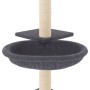 Katzenkratzbaum mit dunkelgrauen Sisalstämmen 72 cm von vidaXL, Katzenmöbel - Ref: Foro24-171770, Preis: 28,41 €, Rabatt: %