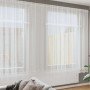 Cortina de Encaje con cortinas Floral 240 x 500 cm Poliéster en Cortinas y visillos | Comprar online en Foro24