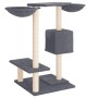 Katzenkratzbaum mit dunkelgrauen Pfosten 82 cm von vidaXL, Katzenmöbel - Ref: Foro24-171761, Preis: 46,50 €, Rabatt: %