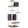 Katzenkratzbaum mit dunkelgrauen Sisalstämmen, 154 cm von vidaXL, Katzenmöbel - Ref: Foro24-171773, Preis: 64,64 €, Rabatt: %