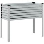 Jardinera de acero galvanizado 100x45x90 cm