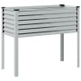 Jardinera de acero galvanizado 100x45x90 cm