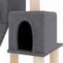 Katzenkratzbaum mit dunkelgrauen Sisalstämmen, 82 cm von vidaXL, Katzenmöbel - Ref: Foro24-171779, Preis: 40,67 €, Rabatt: %