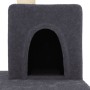 Katzenkratzbaum mit dunkelgrauen Sisalstämmen, 123 cm von vidaXL, Katzenmöbel - Ref: Foro24-171785, Preis: 45,64 €, Rabatt: %