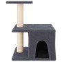 Katzenkratzbaum mit dunkelgrauen Sisalstämmen 48 cm von vidaXL, Katzenmöbel - Ref: Foro24-171788, Preis: 33,63 €, Rabatt: %