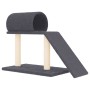Cat scratching post with tunnel and dark gray ladder 55.5 cm by vidaXL, Cat furniture - Ref: Foro24-171791, Price: 41,50 €, D...