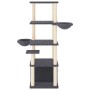 Cat scratching post with dark gray sisal posts 147 cm by vidaXL, Cat furniture - Ref: Foro24-171782, Price: 76,01 €, Discount: %