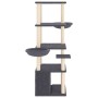 Cat scratching post with dark gray sisal posts 147 cm by vidaXL, Cat furniture - Ref: Foro24-171782, Price: 76,01 €, Discount: %